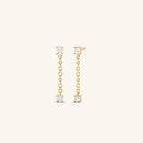 Diamante Drop Stud - Simone The Label